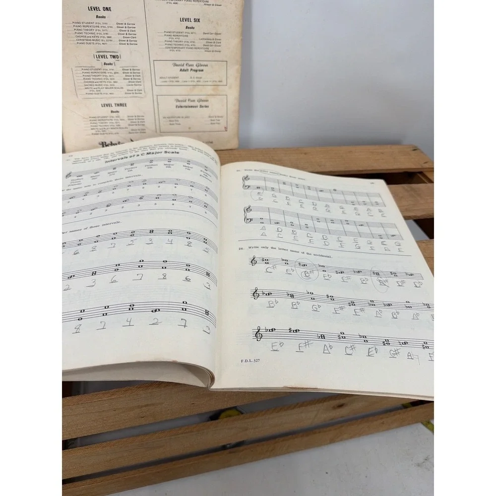 2‎ David Carr Glover Piano Library Piano Theory Level 3 Programmed Text Books